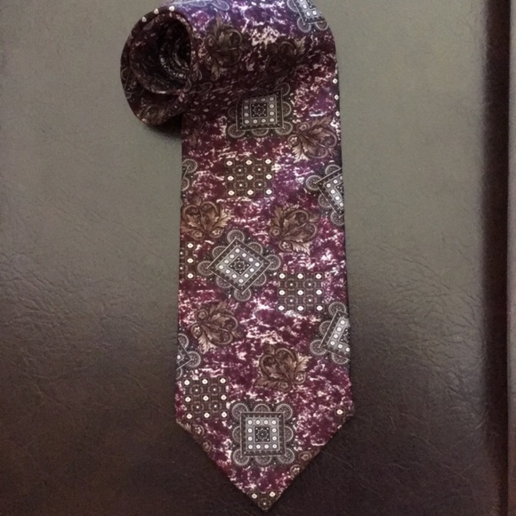 Claybrooke silk tie - Picture 1 of 4